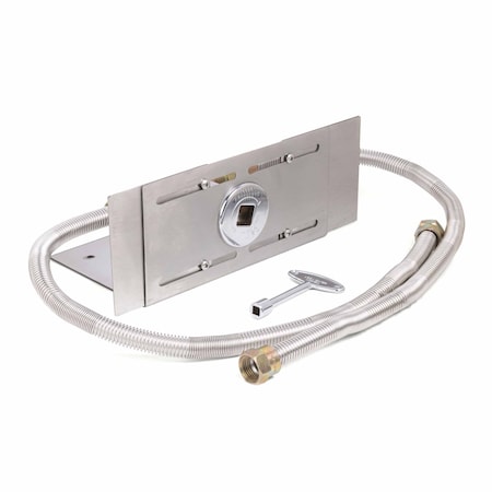 The Outdoor Plus Natural Gas Kit with Paver Bracket - 3 7/8 x 8 to 14 x 4 OPT-PB256NG